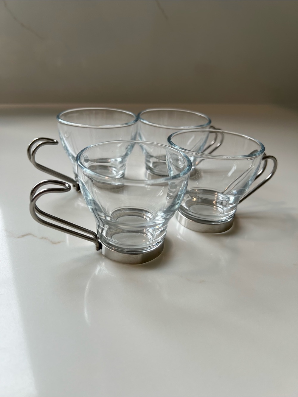 Bormioli Rocca Italian espresso glasses - Set of 4